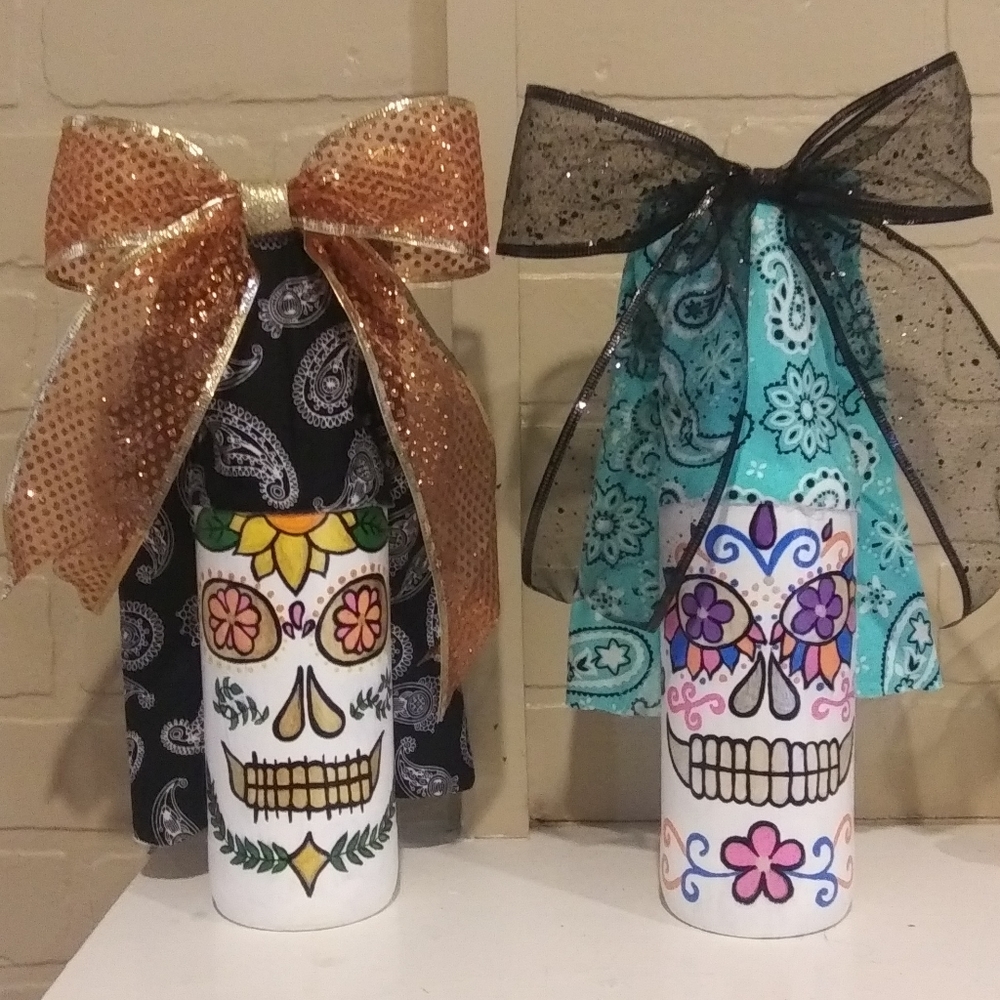 Sugar skull witches!
